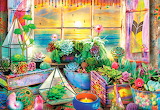 Desenhos de Succulents Welcomes the Dawn Jigsaw Puzzle para colorir