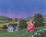 Desenhos de Summer Night Jigsaw Puzzle para colorir