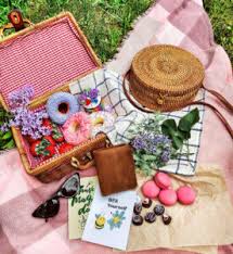 Desenhos de Sweet Picnic Jigsaw Puzzle para colorir