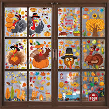 Desenhos de Thanksgiving Window Jigsaw Puzzle para colorir