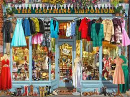 The Clothing Emporium Jigsaw Puzzle