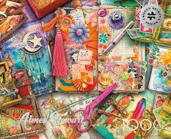 The Junk Journaler’s Desk Jigsaw Puzzle