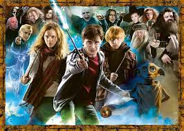 Desenhos de The Magic Harry Potter Jigsaw Puzzle para colorir