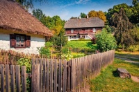 Desenhos de The Open Air Village Museum in Lublin, Poland Jigsaw Puzzle para colorir