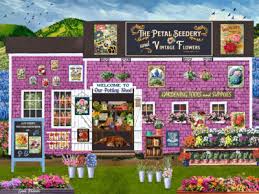 Desenhos de The Petal Seedery Jigsaw Puzzle para colorir