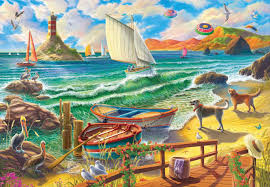 The Seashore View Jigsaw Puzzle