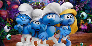 Desenhos de The Smurfs Film Jigsaw Puzzle para colorir