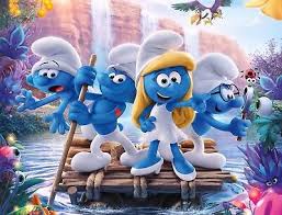 Desenhos de The Smurfs Jigsaw puzzle para colorir