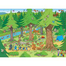 Things to Spot in the Woods Jigsaw Puzzle