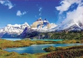 Desenhos de Torres Del Paine Patagonia Jigsaw Puzzle para colorir