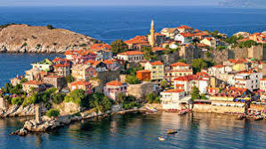 Turkey Houses Coast Marinas Amasra Jigsaw Puzzle