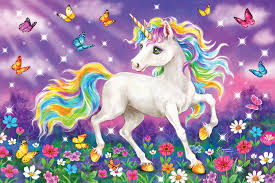 Desenhos de Unicorn World Kids Jigsaw Puzzle para colorir
