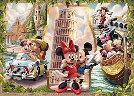 Vacation Mickey and Minnie Jigsaw Puzzle