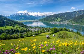 Desenhos de Valley in Austria Jigsaw Puzzle para colorir