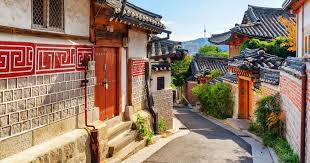 Village Bukchon Hanok, Seoul Jigsaw Puzzle