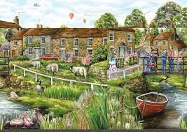 Village Life Jigsaw Puzzle 2