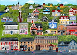 Desenhos de Village of Merrickville, Ontario Jigsaw Puzzle para colorir