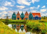Desenhos de Volendam, Netherlands Jigsaw Puzzle para colorir