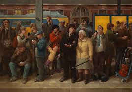 Waiting For Train Jigsaw Puzzle