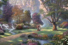 Walk of Faith – Thomas Kinkade Puzzles Jigsaw