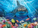 White Shark Jigsaw Puzzle