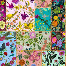 Wildflowers Patchwork Jigsaw Puzzle