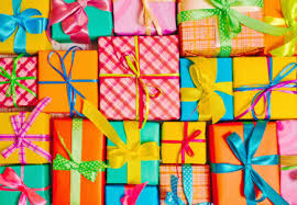 Desenhos de Wrapping and Ribbon Jigsaw Puzzle para colorir