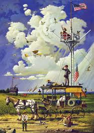 Young Hearts at Sea – Charles Wysocki Puzzles Jigsaw